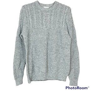 Goodfellow & Co Men’s Grey Casual Thick Knit Sweater Size Medium